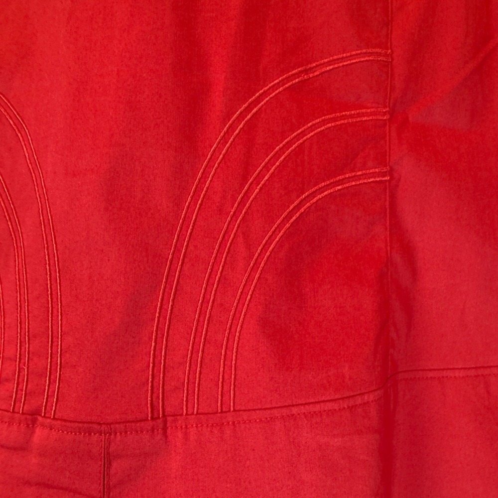 NEW CATO Button Up Statement Top Blouse Plus 18 20 Embroidered Split Back Glam - Picture 8 of 10